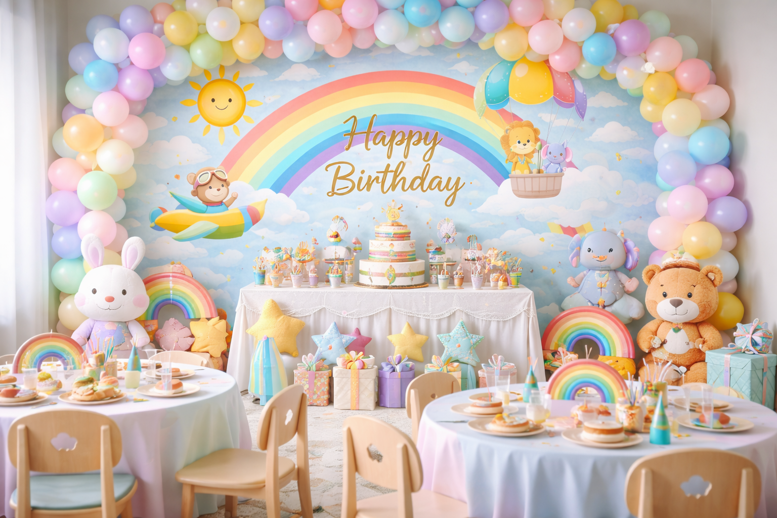 Allestimento compleanno